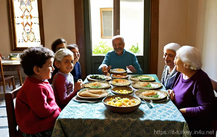 튀르키예 국민 성향과 특징 - **Prompt:** A warm and inviting scene depicting Turkish hospitality. An elderly Turkish woman, with ... 튀르키예 국민 성향과 특징 - **Prompt:** A warm and inviting scene depicting Turkish hospitality. An elderly Turkish woman, with ...