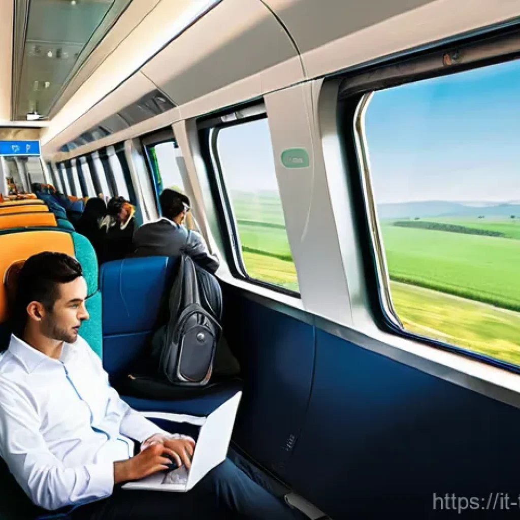 튀르키예의 주요 철도 노선 - **Prompt 1: High-Speed Journey through Modern Turkey**
"A photorealistic image capturing the int...