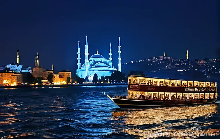 튀르키예 재즈 페스티벌 일정 - **Prompt:** A sophisticated outdoor jazz concert held at the Esma Sultan Mansion, an elegant Ottoman...