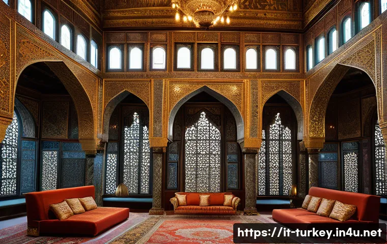 튀르키예 역사 소설 추천 - A richly detailed scene inside a 16th-century Ottoman imperial court in Istanbul, showcasing the sul...