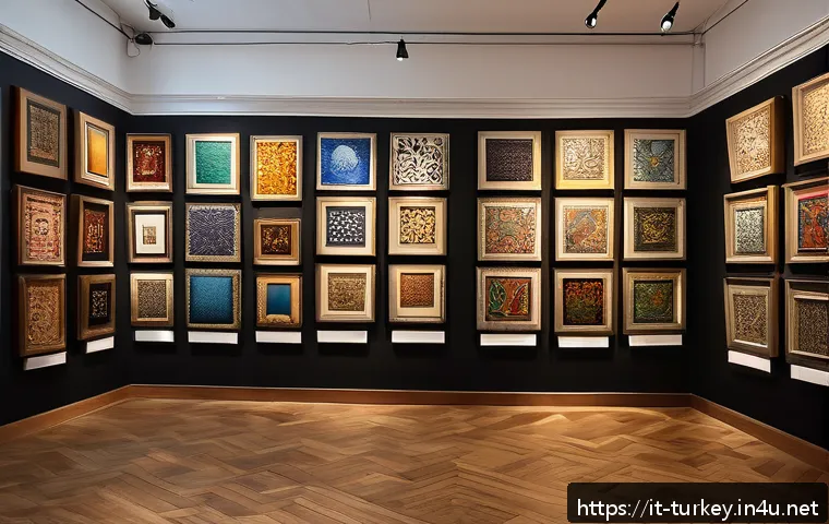 튀르키예의 유명한 미술관과 갤러리 - A cozy, intimate art gallery nestled in the historic cobblestone streets of Balat, Istanbul, featuri...