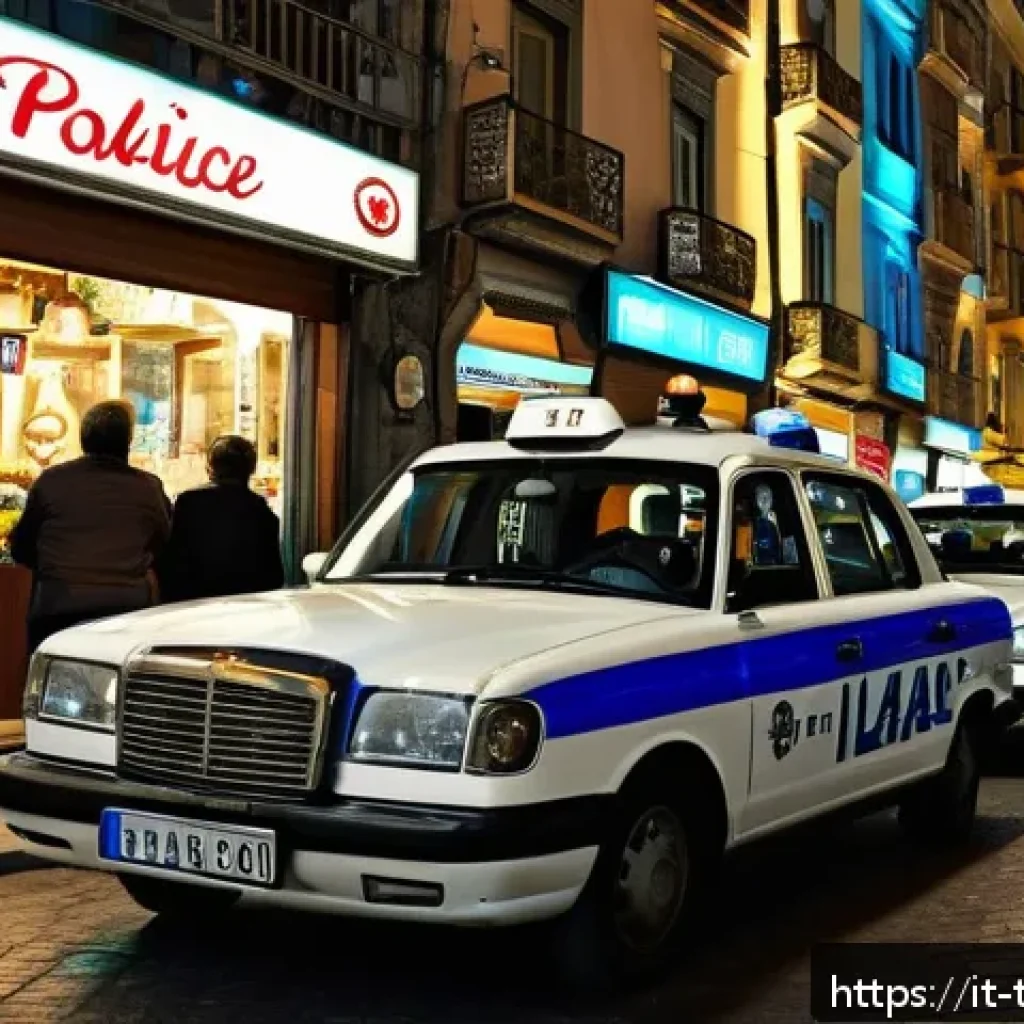 튀르키예 도시별 치안 상황 - A vibrant nighttime street scene in Istanbul&rsquo;s central tourist district, featuring well-lit main ave...